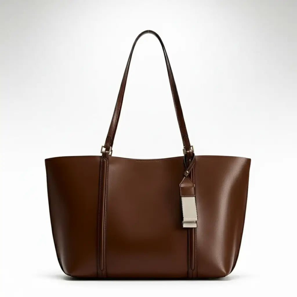 STILORD Abigail handtas kantoor dames leer shopper vintage schoudertas business tas elegant voor 13.3 MacBooks werk tas echt leer Kleur:soria - bruin STILORD Abigail handtas kantoor dames leer shopper vintage schoudertas business tas elegant voor 13.3 MacBooks werk tas echt leer Kleur:soria - bruin