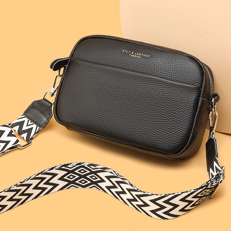 Luxe Crossbody Tas met Bohemian Schouderband