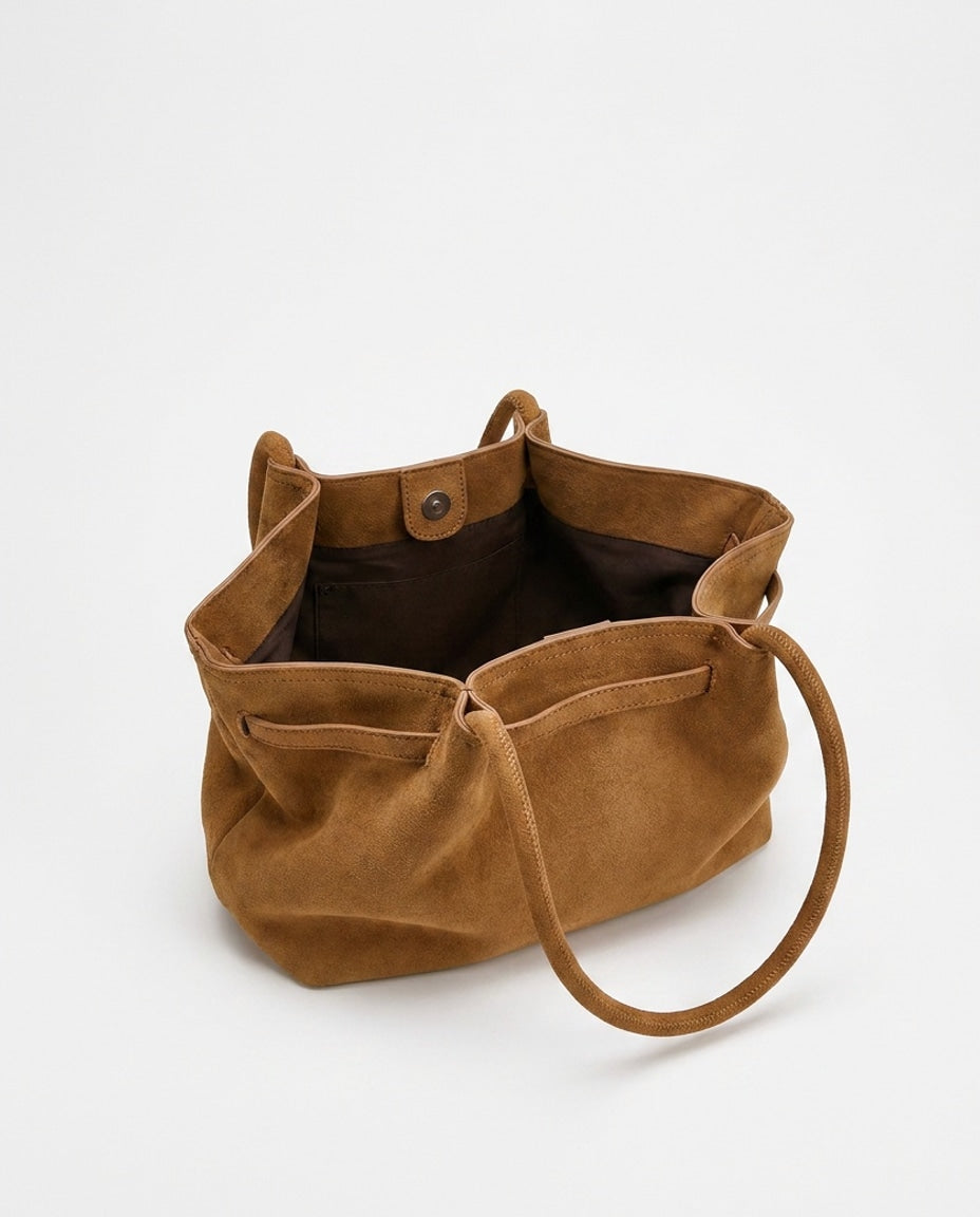 Tote Bag | Dames | Faux Suède | Ruim | Schoudertas