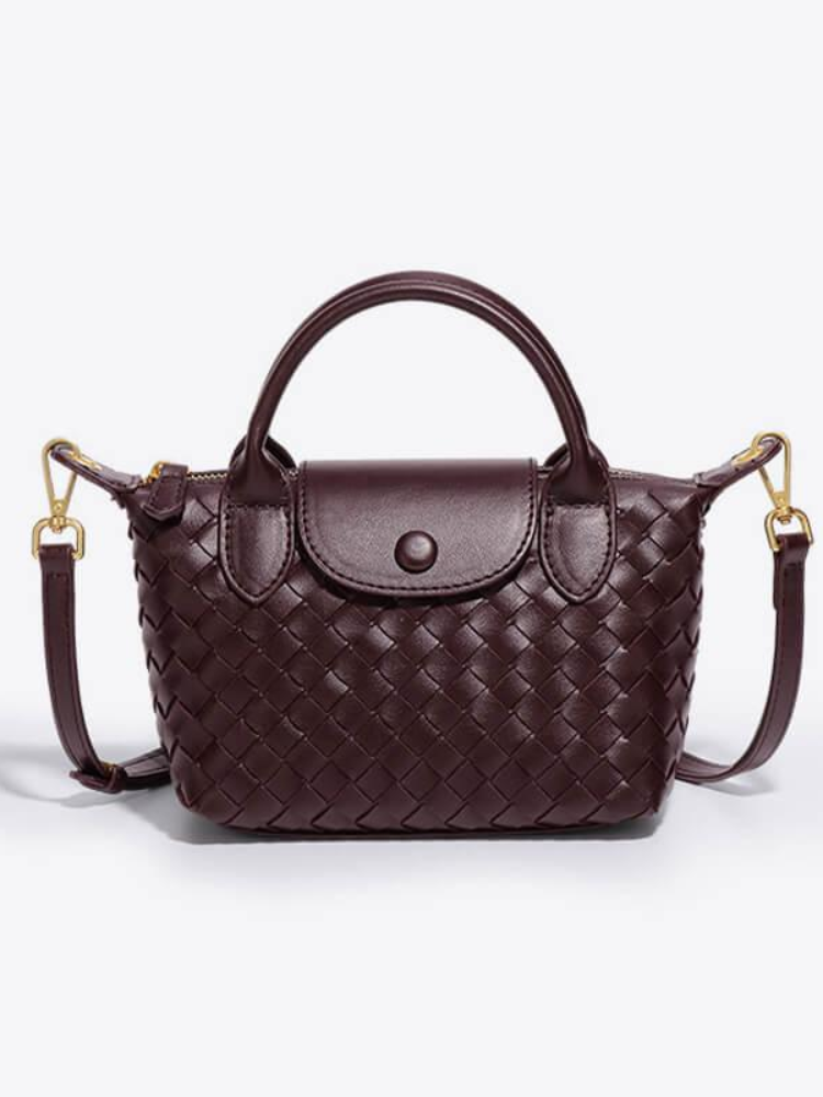 Crossbody Tas | Gevlochten Design | Mini Formaat | Dames