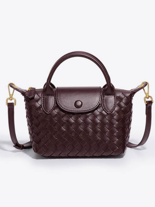 Crossbody Tas | Gevlochten Design | Mini Formaat | Dames