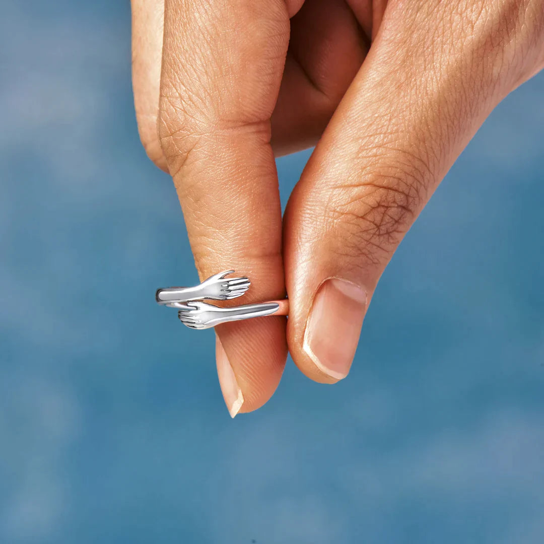 Sterling Zilver Hug Ring