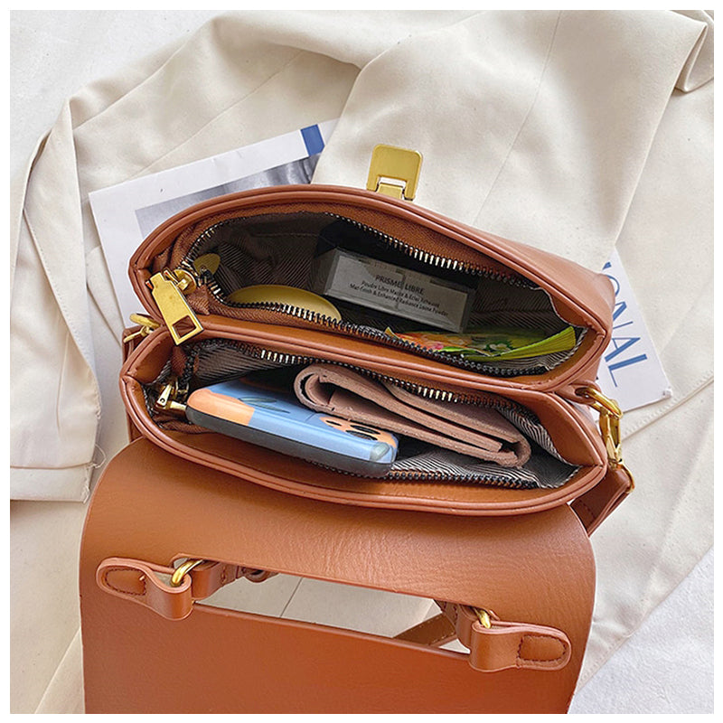 Elegante Handtas met Brede Schouderband – Luxe & Comfort in Eén