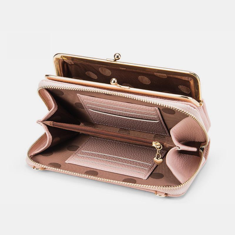 Trendy Crossbody Mobiele Tas – Ruim, Stijlvol en Veilig Sluitmechanisme