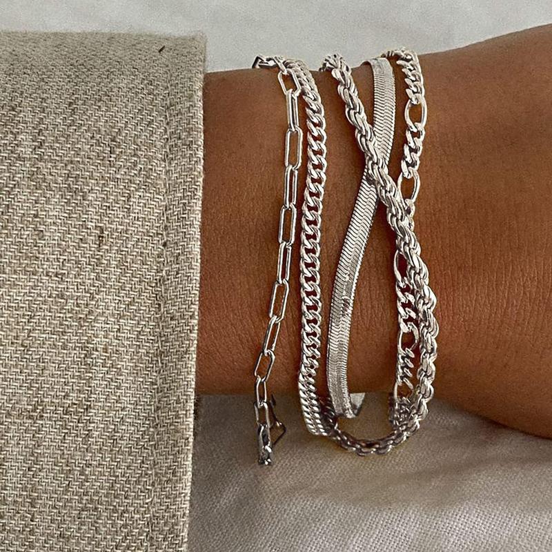 Armbanden Set | 5 Stuks | Goud | Verstelbaar | Stijlvol