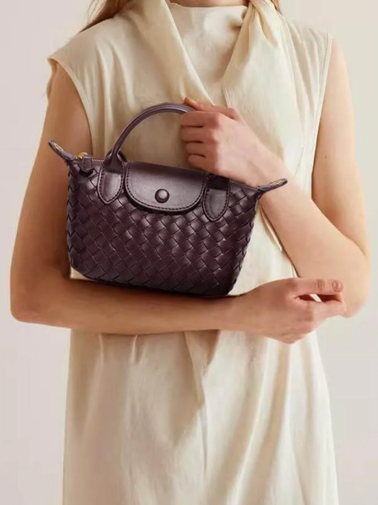Crossbody Tas | Gevlochten Design | Mini Formaat | Dames