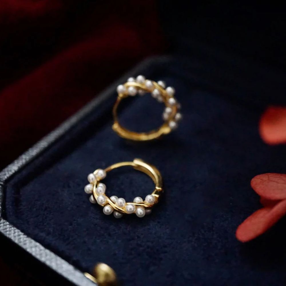 Twisted Pearl Oorbellen | Luxe & Stijlvol Design