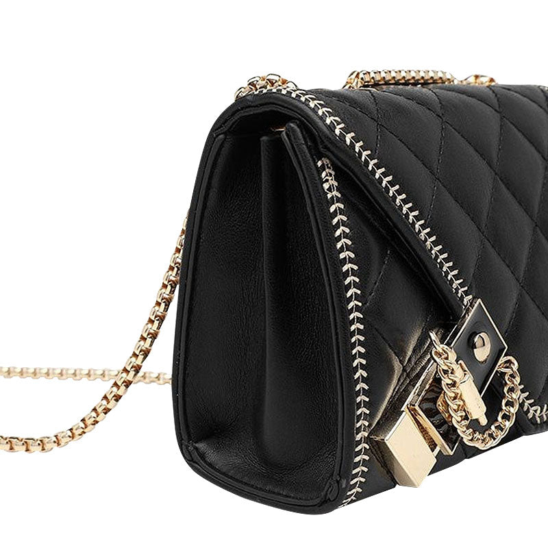 Luxe Crossbody tas Dames – Quilted Design met Gouden Sluiting