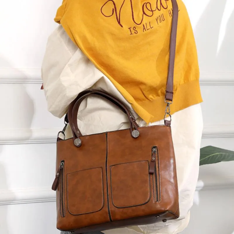 Urban Elegance – Praktische Handtas met Tijdloze Uitstraling