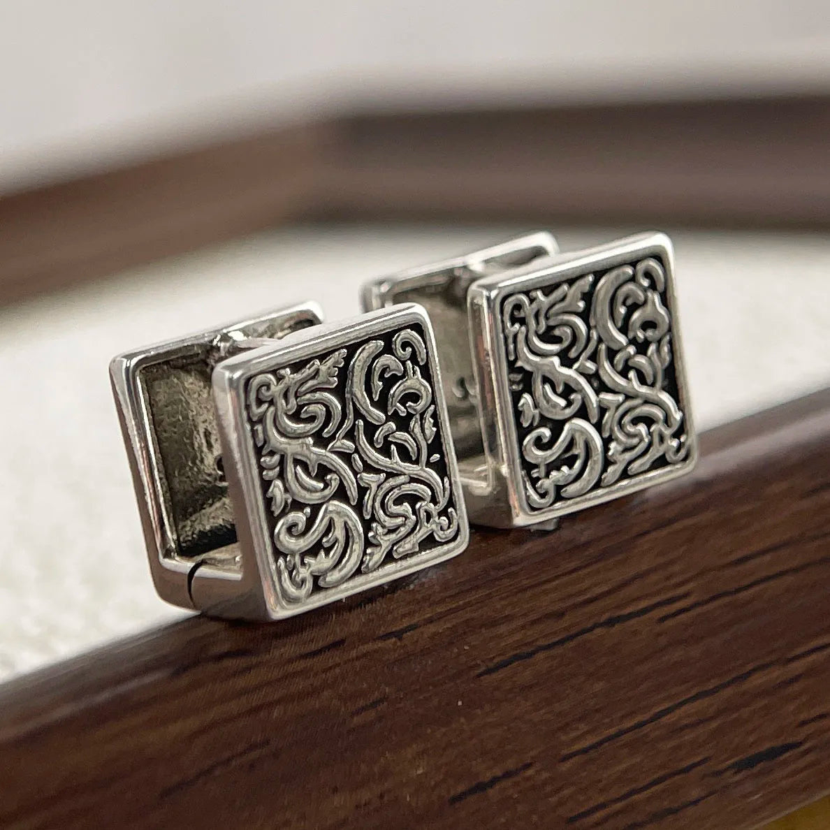 Oorbellen 925 Zilver | Vintage Design | Elegant & Tijdloos