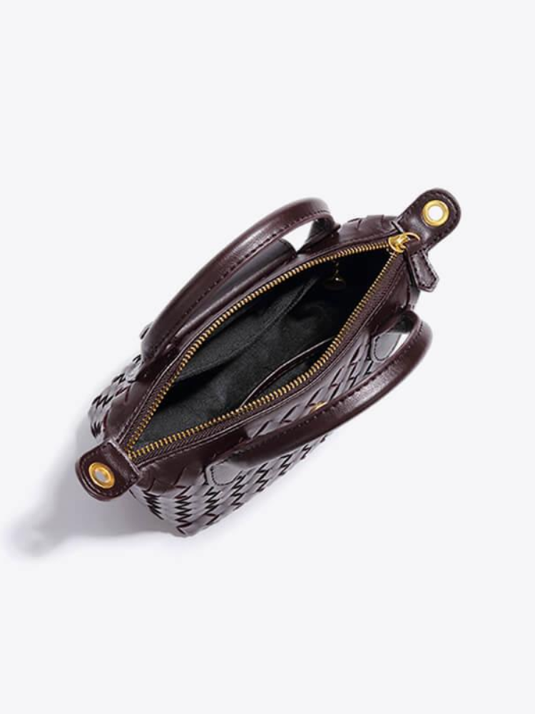 Crossbody Tas | Gevlochten Design | Mini Formaat | Dames