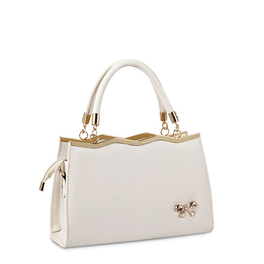 Chique Handtas met Strik – Elegante Dames Tas voor Elke Gelegenheid