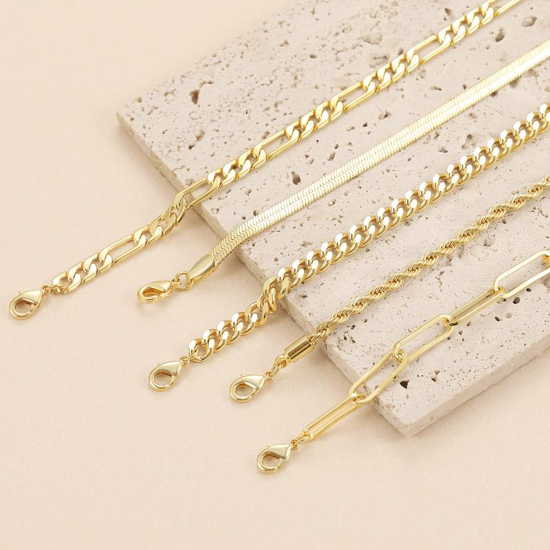 Armbanden Set | 5 Stuks | Goud | Verstelbaar | Stijlvol