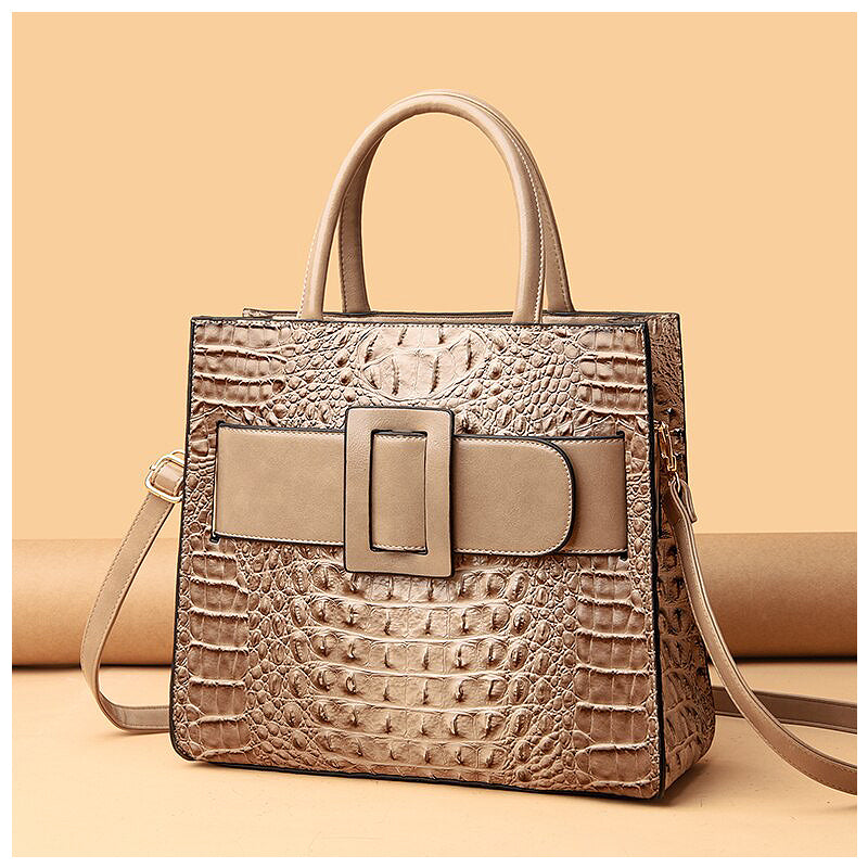 Designer Handtas in Croco Stijl – Chique en Praktisch voor Vrouwen