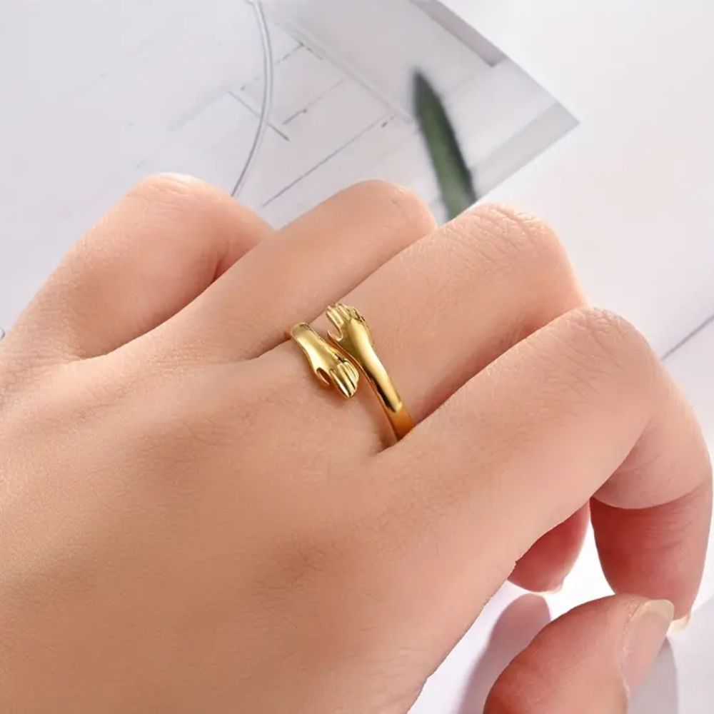 Hug Ring | Betekenisvolle Ring | Perfect Cadeau voor Haar