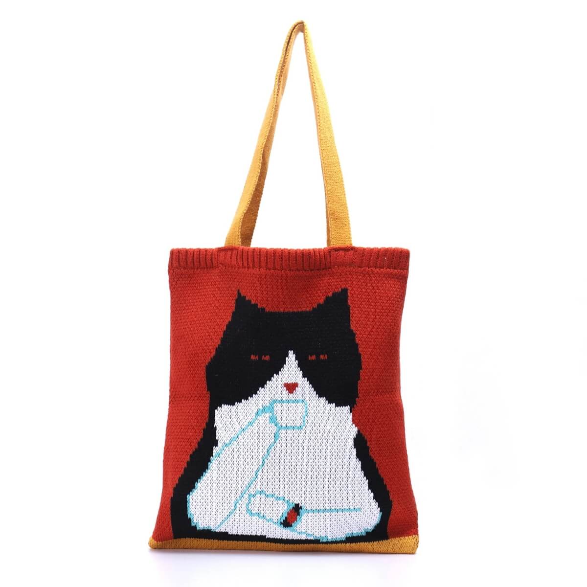 Tote Bag Dames | Uniek Gebreid Design | Ruim & Comfortabel