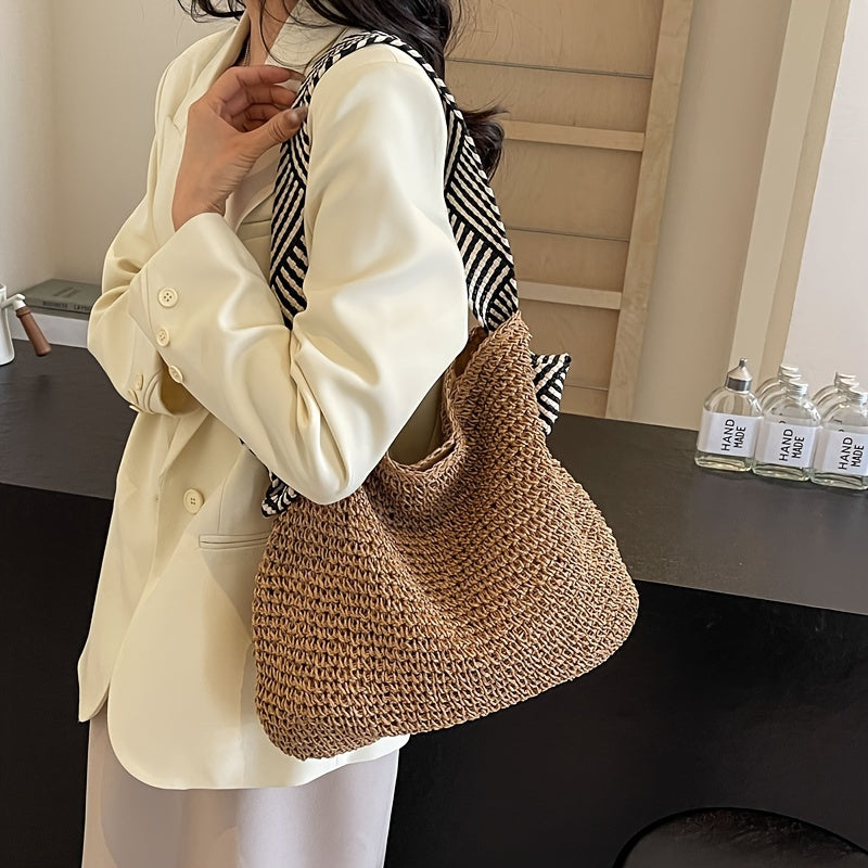 Boho Chic Strandtas – Speels, Licht & Onmiskenbaar Stijlvol