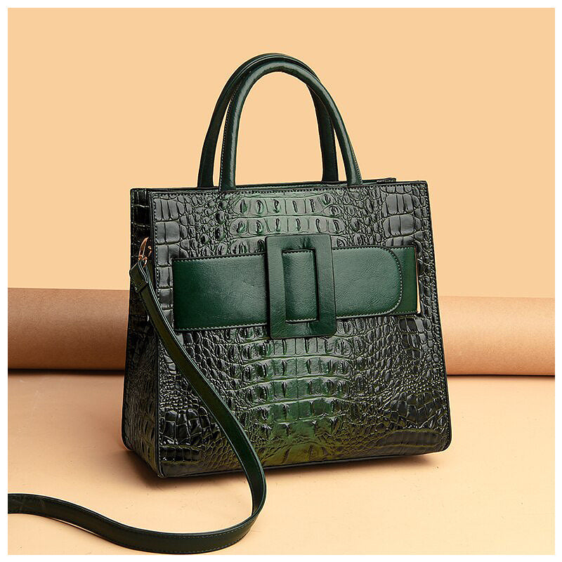 Designer Handtas in Croco Stijl – Chique en Praktisch voor Vrouwen