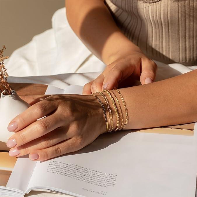 Armbanden Set | 6 Delig | Goud | Dames | Trendy