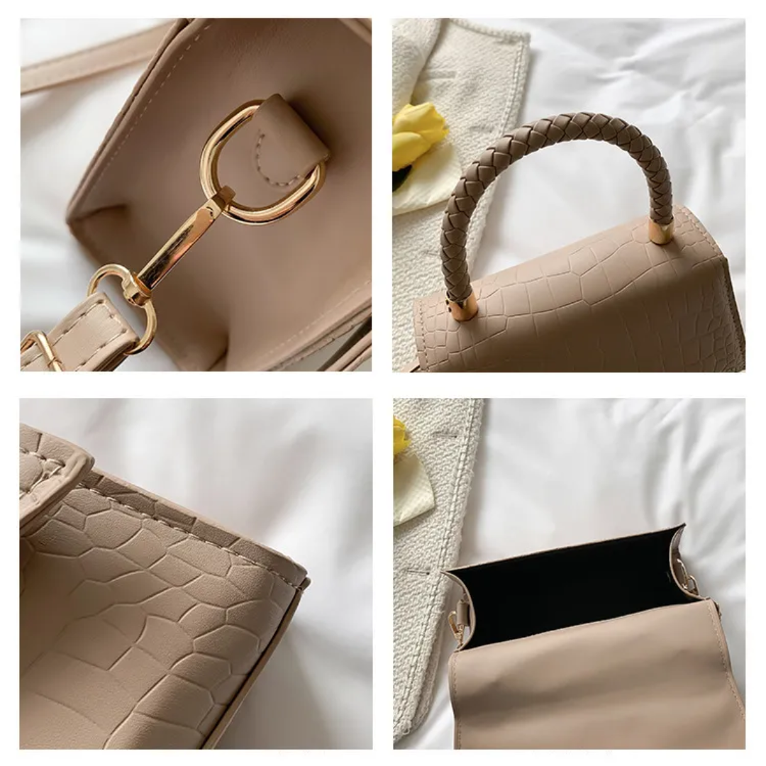 Schoudertas Dames | Croco Design | Elegant & Stijlvol