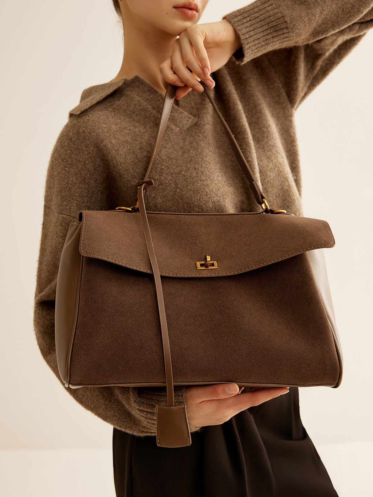 Handtas Dames | Ruim | PU Leer | Werk & Dagelijks