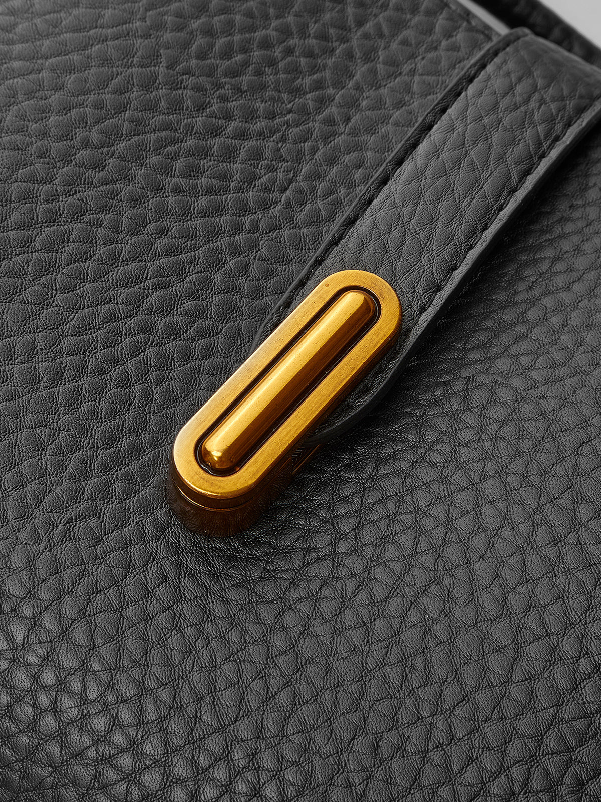 Handtas | Dames | Zwart | PU Leer | Gouden Details
