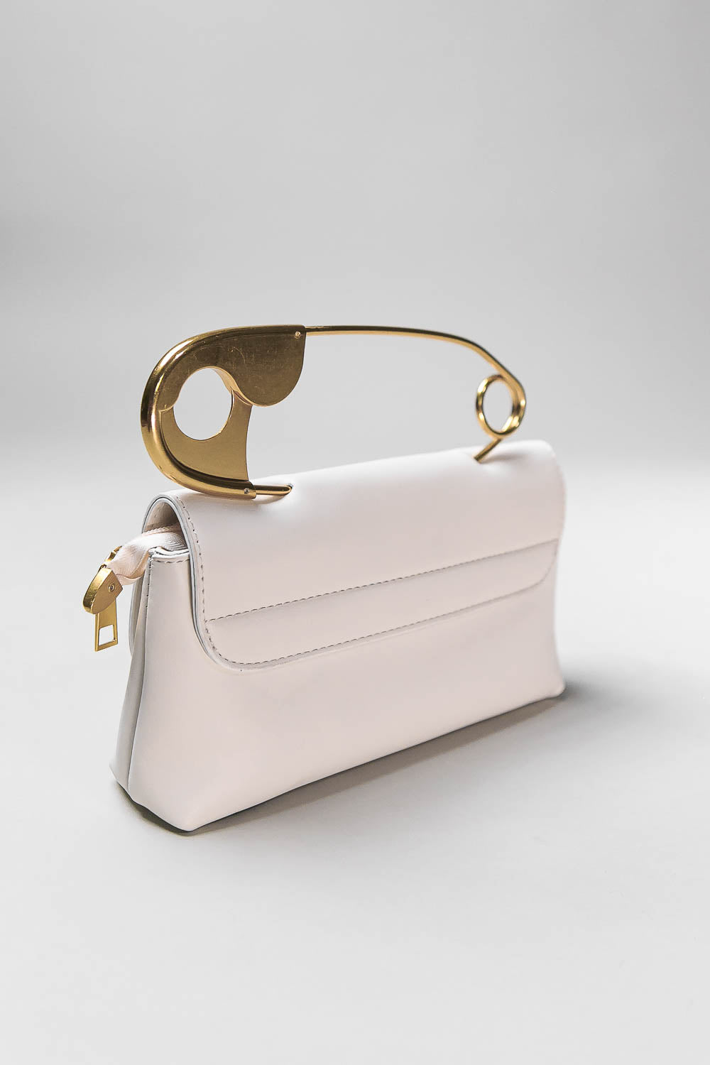 Pin tas met schouderriem - Wit