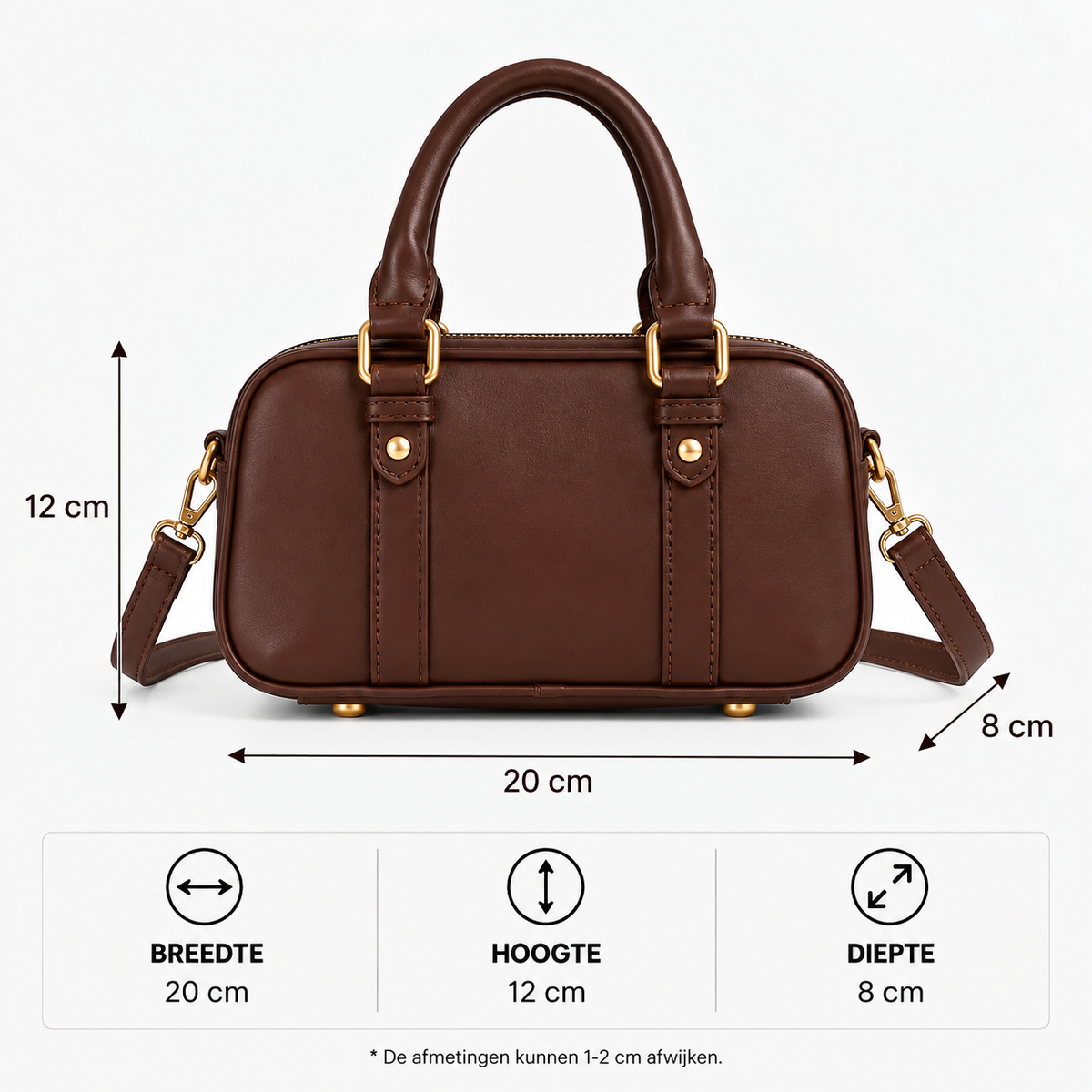 Handtas Dames | Compact | Verstelbare Schoud