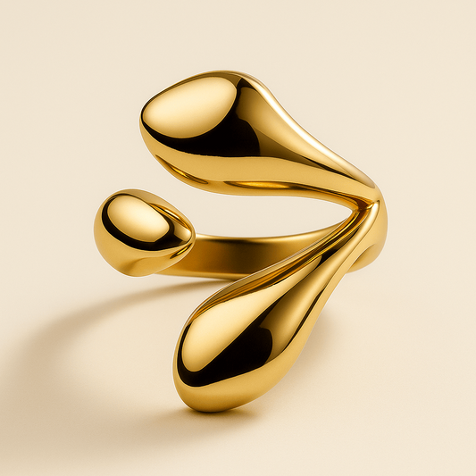 Statement Ring Dames | Sculpturale Open Design Ring