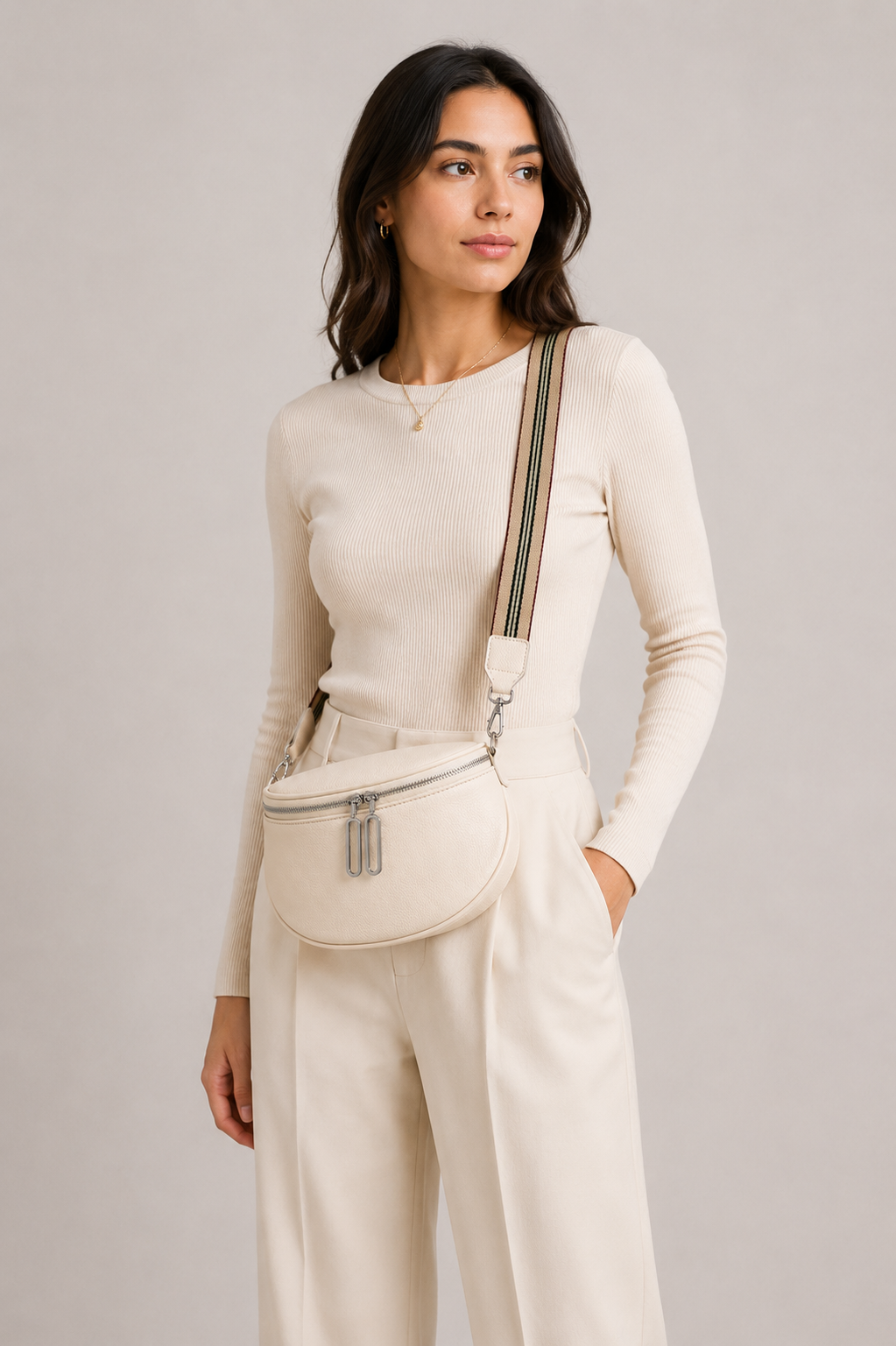 Crossbody Tas Dames | Vegan Leer | Verstelbare Band