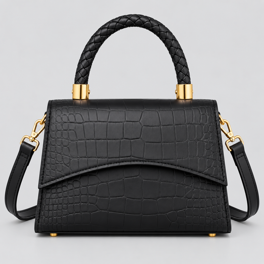 Schoudertas Dames | Croco Design | Elegant & Stijlvol