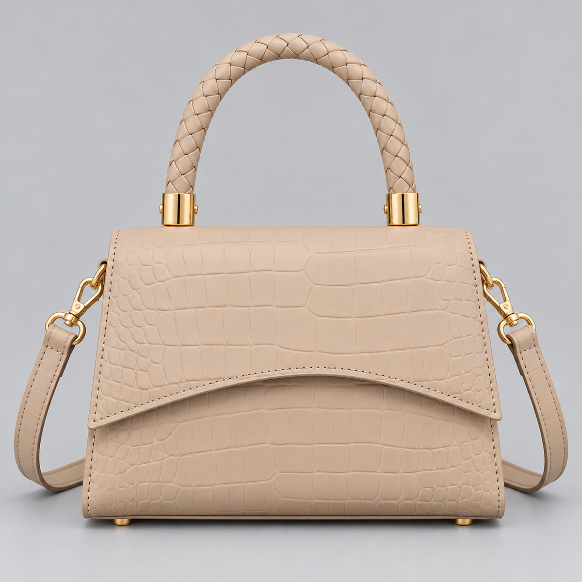 Schoudertas Dames | Croco Design | Elegant & Stijlvol