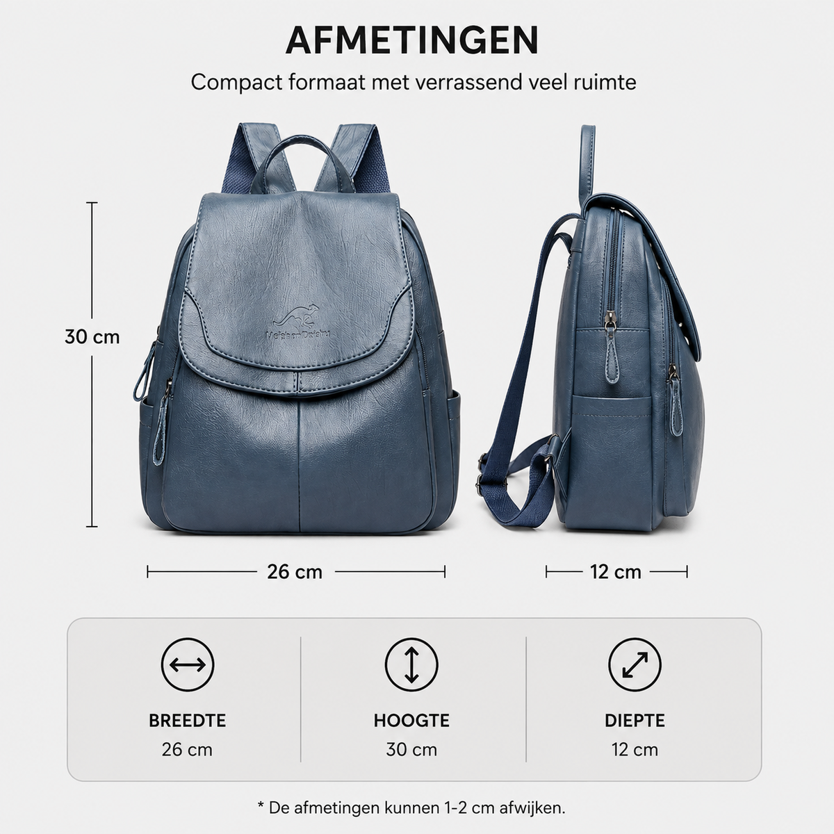 Dames Rugzak | Anti-Diefstal | Elegant | Ruim