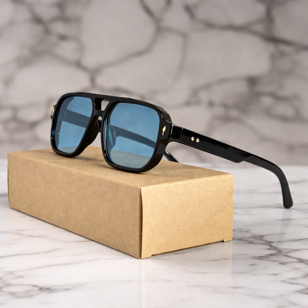 Moderne Zonnebril Heren | Groot Frame | Lichtgewicht & UV400