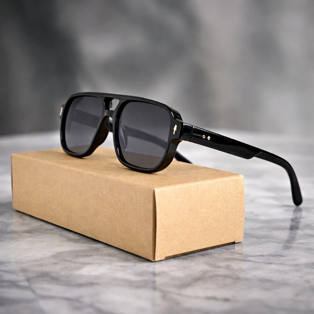 Moderne Zonnebril Heren | Groot Frame | Lichtgewicht & UV400