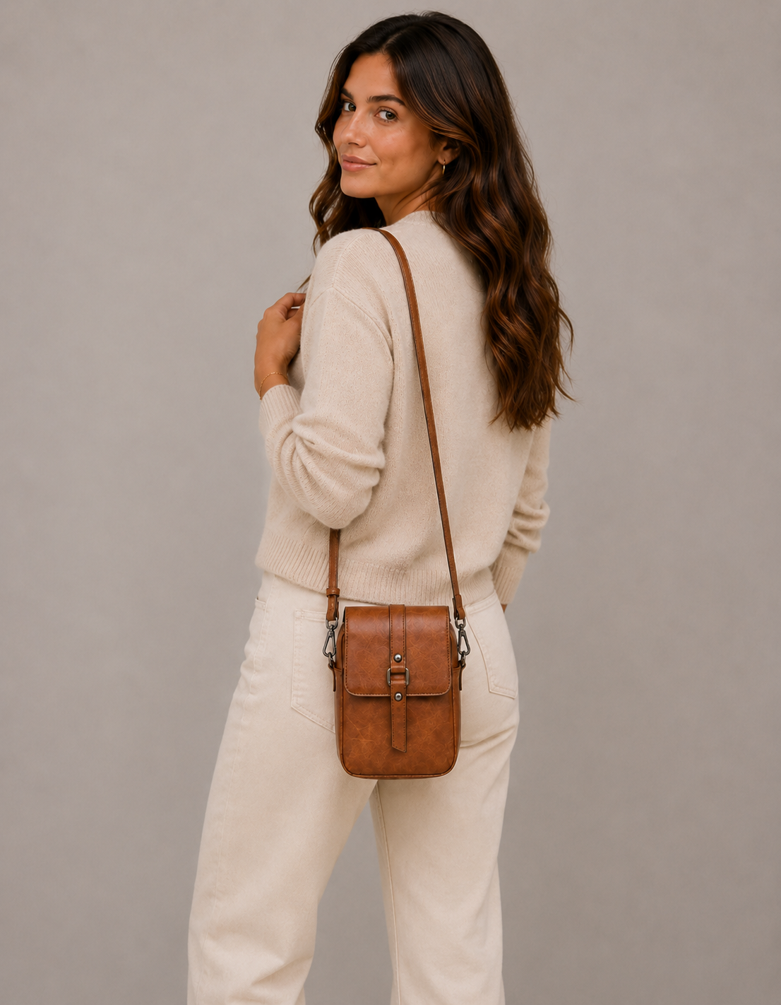 Trendy Crossbody Tas met Verstelbare Band – Veilig & Stijlvol Design