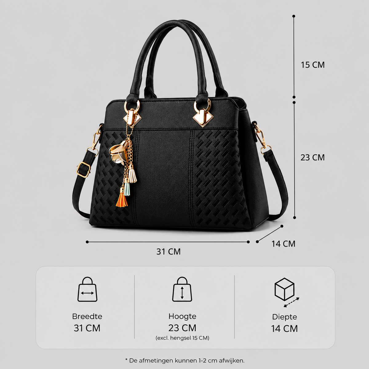 Signature Chic – Tijdloze Handtas met Klasse