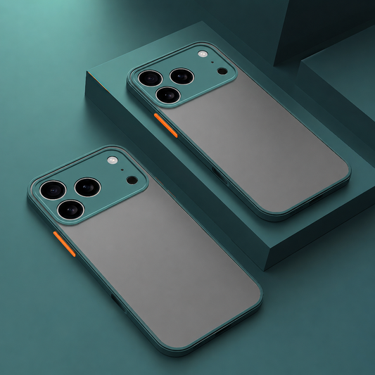 Shockproof Matte IPhone Hoesje  – Slank & Beschermend