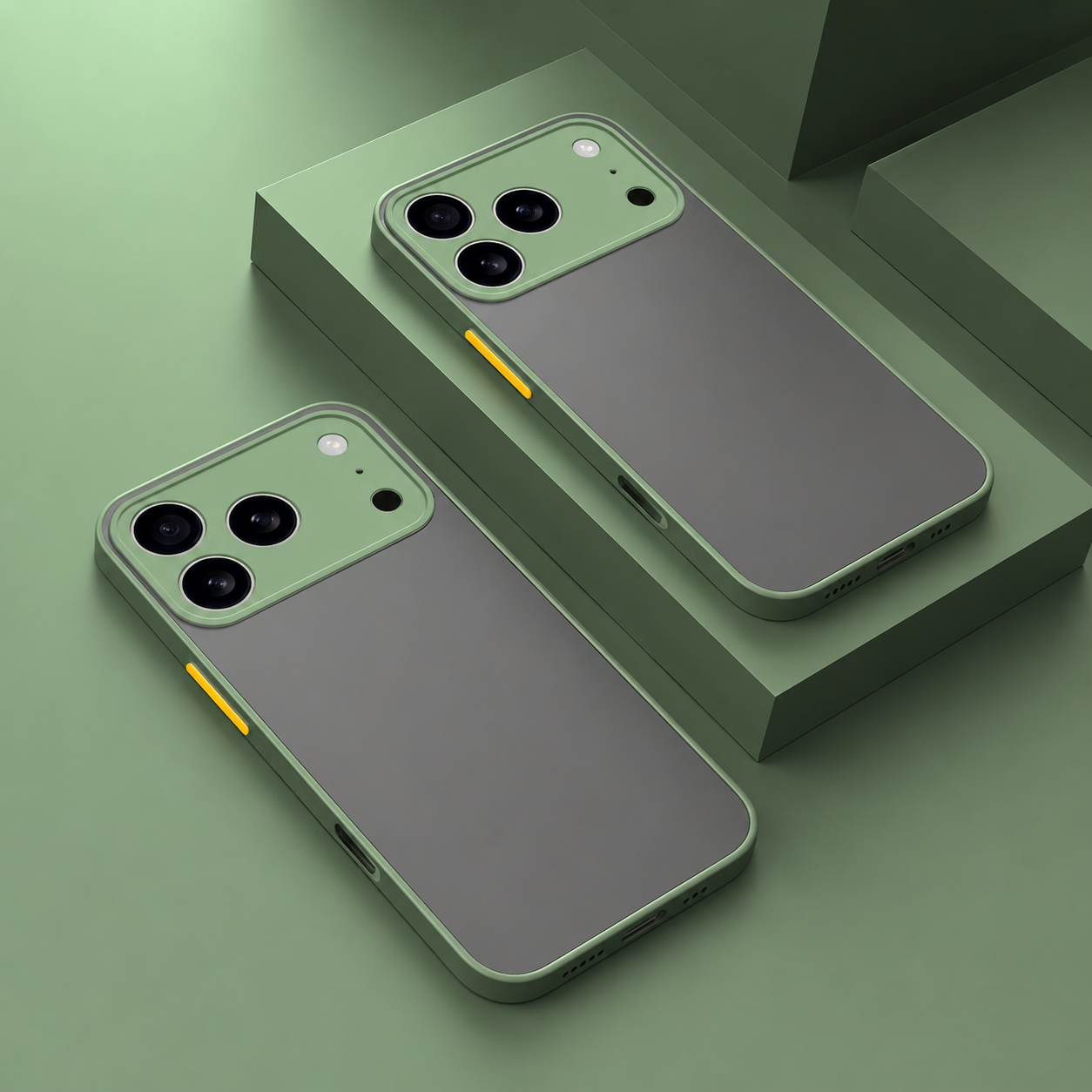 Shockproof Matte IPhone Hoesje  – Slank & Beschermend
