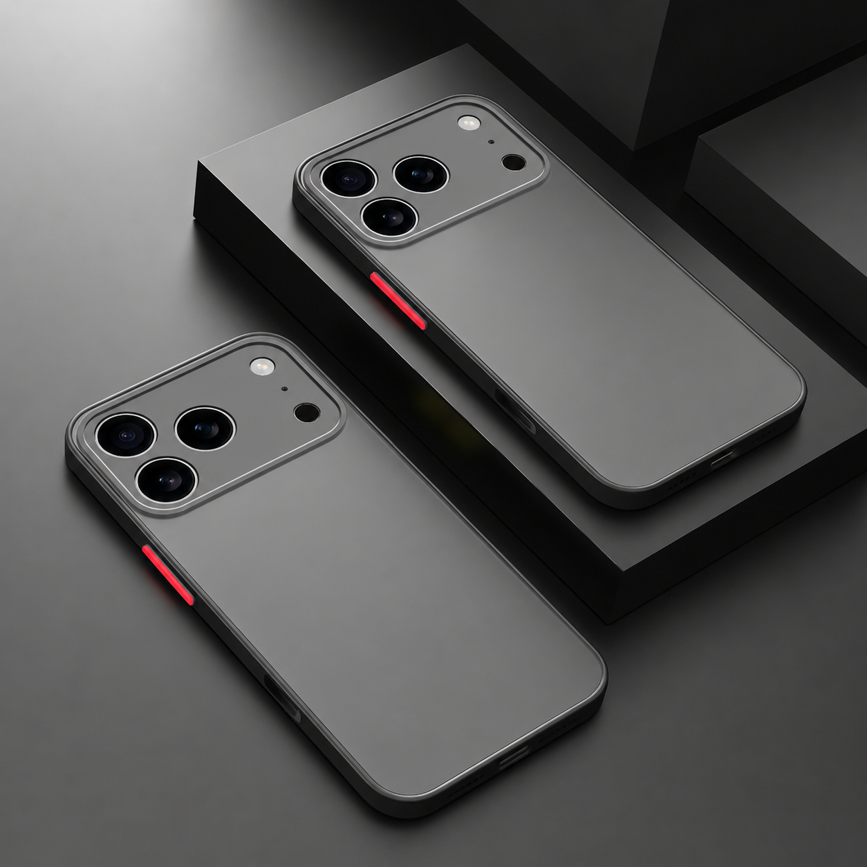 Shockproof Matte IPhone Hoesje  – Slank & Beschermend