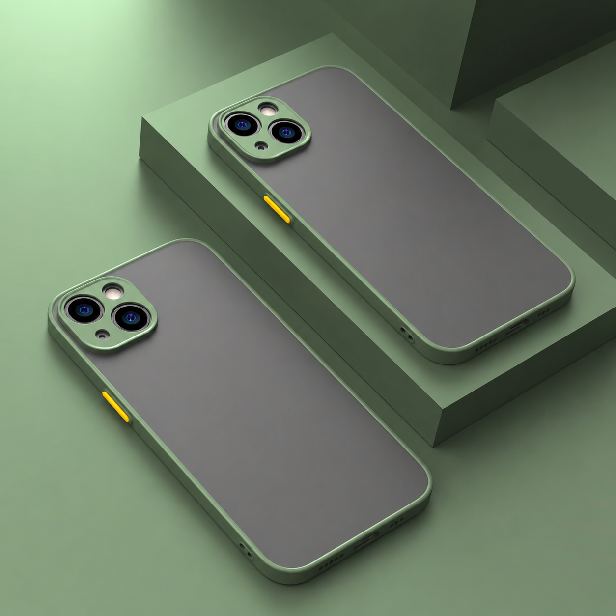 Shockproof Matte IPhone Hoesje  – Slank & Beschermend