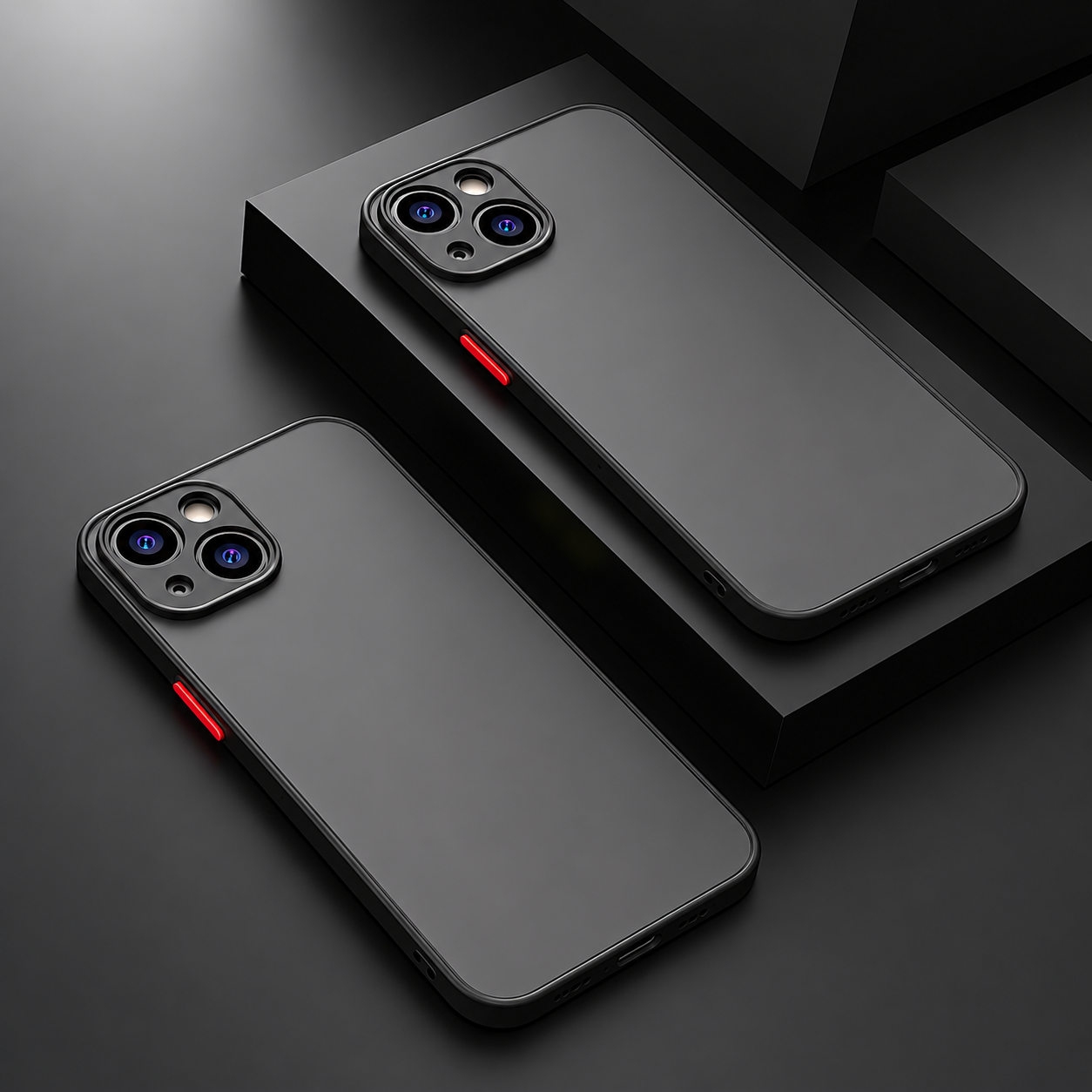 Shockproof Matte IPhone Hoesje  – Slank & Beschermend
