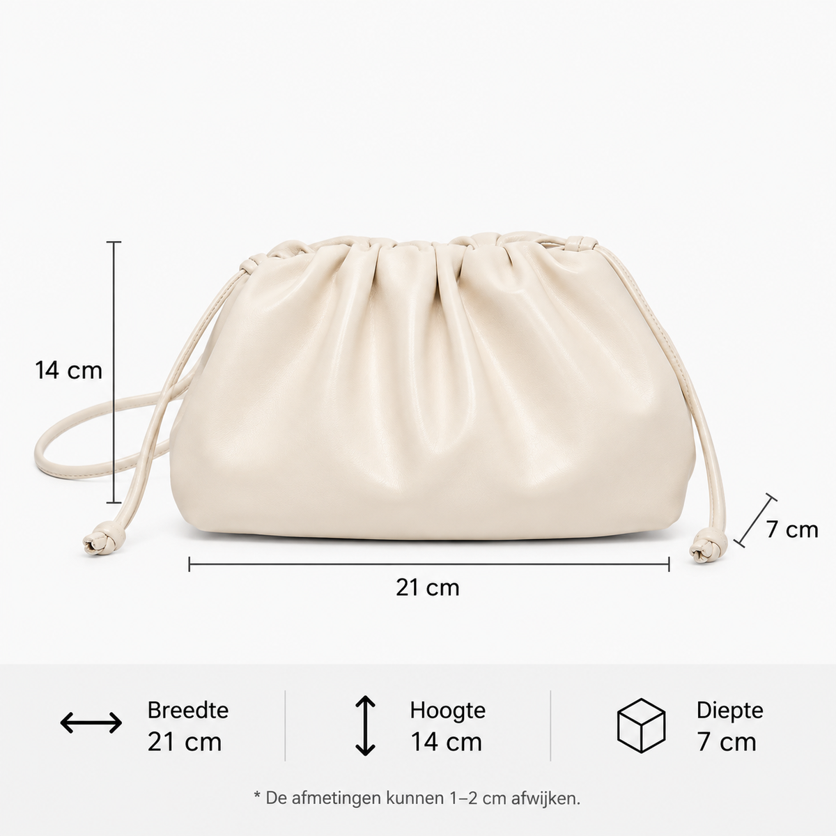 Stijlvolle Compacte Crossbody Tas Dames