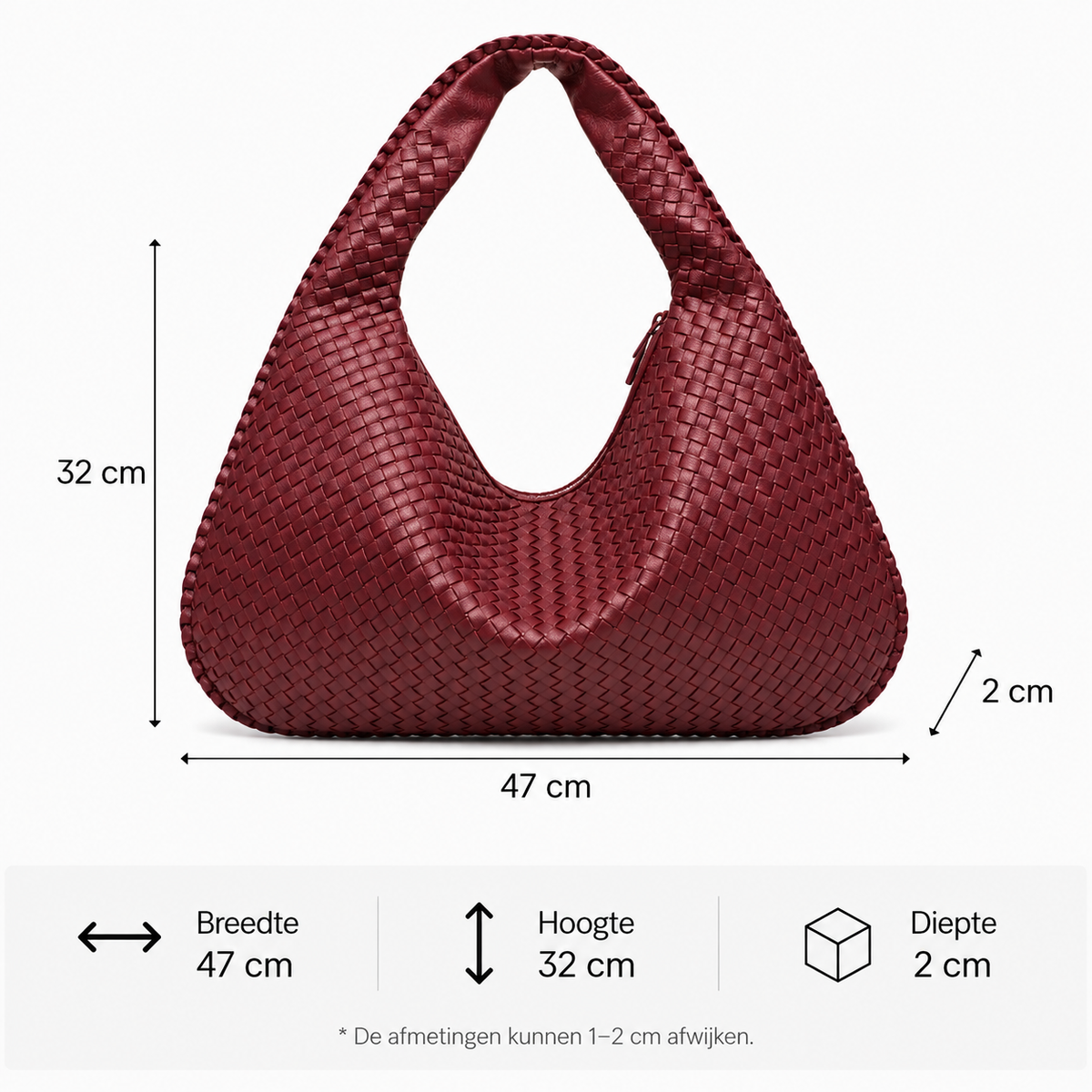 Trendy Gevlochten Schouder Tas – Must-Have Designer Look voor Elke Dag