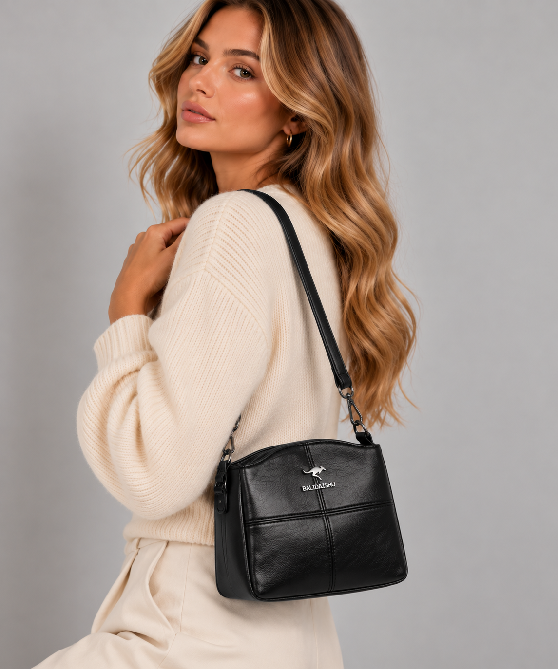 Crossbody Tas Dames | Kleine Schoudertas met Verstelbare Band