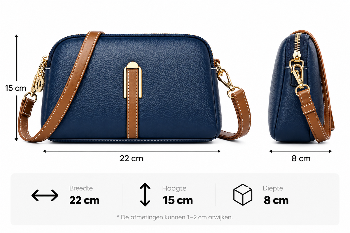 Dames Crossbody Tas met Verstelbare Schouderband