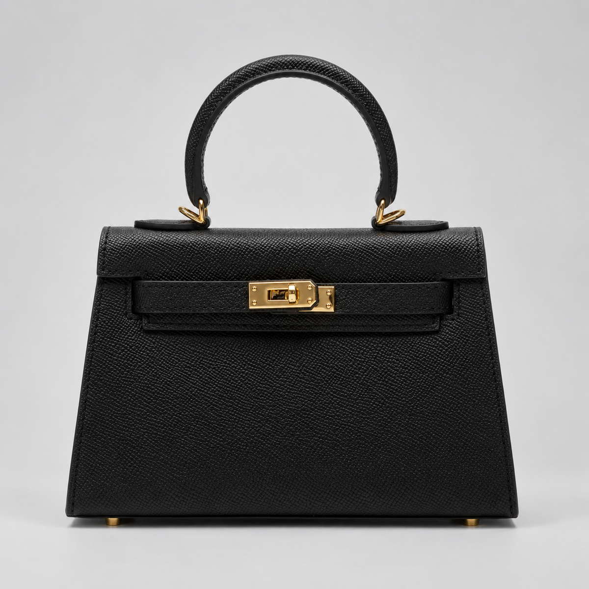 Handtas Dames | Gestructureerd | Draaisluiting | Compact