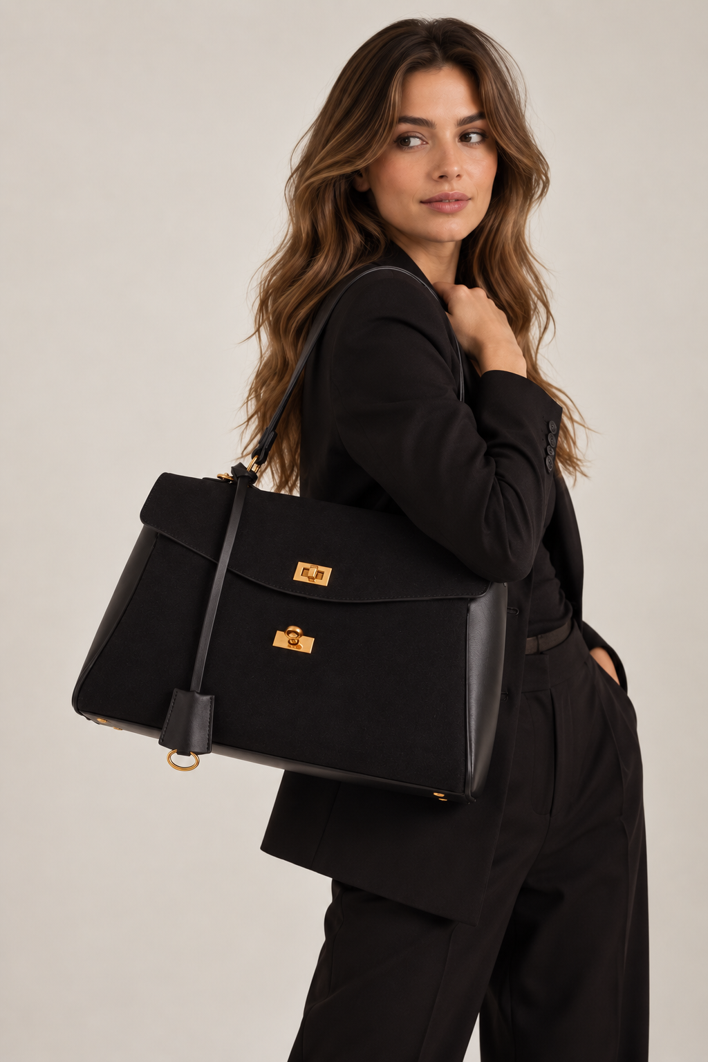 Handtas Dames | Ruim | PU Leer | Werk & Dagelijks