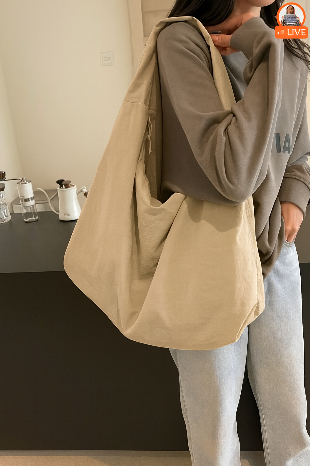 Tote Bag Dames | Oversized | Ruim | Werk & Reizen