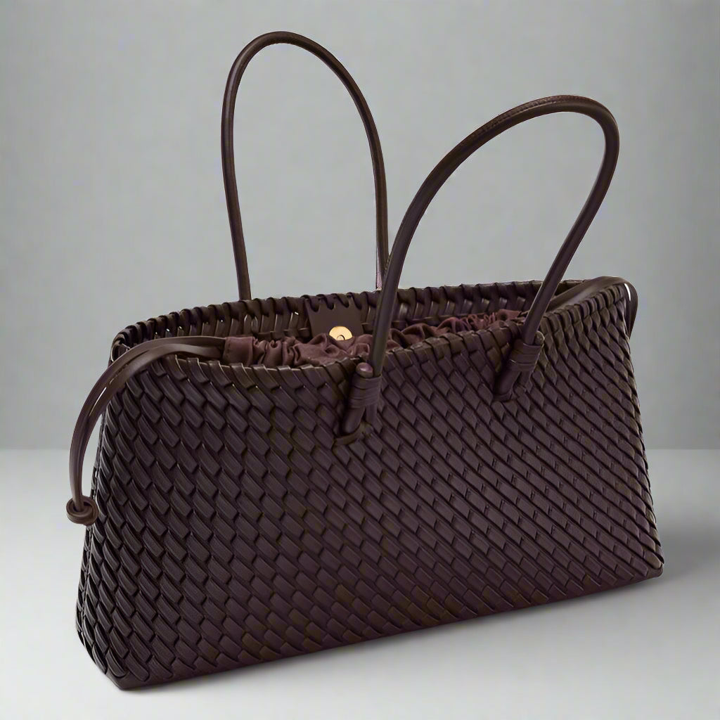 Elegante Gevlochten Tas | Tijdloze Dames Handtas